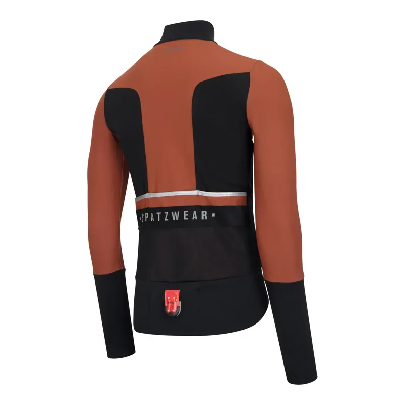 Spatzwear Wintr Jacket with Bundled Burnr Light in Brown-1