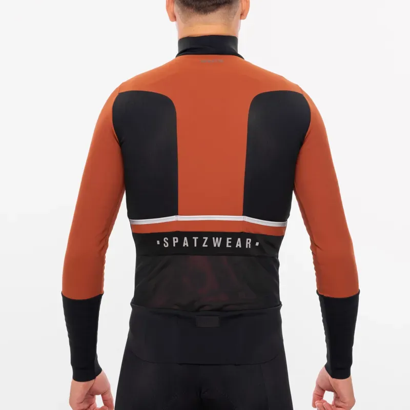 Spatzwear Wintr Jacket with Bundled Burnr Light in Brown-6