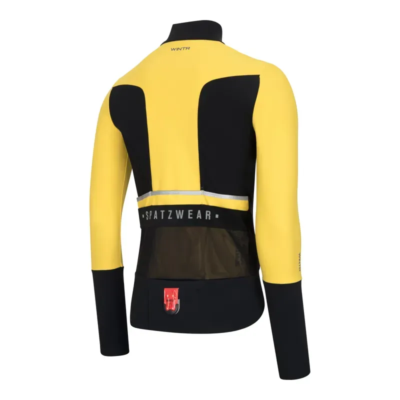 Spatzwear Wintr Jacket with Bundled Burnr Light in Yellow-2