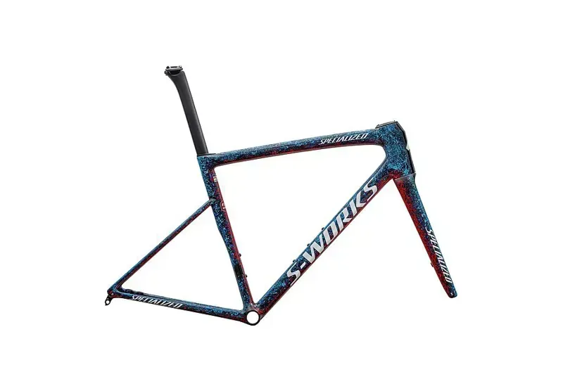 Specialized S-Works Tarmac SL8 Frameset in Blue/Team FDJ Suez
