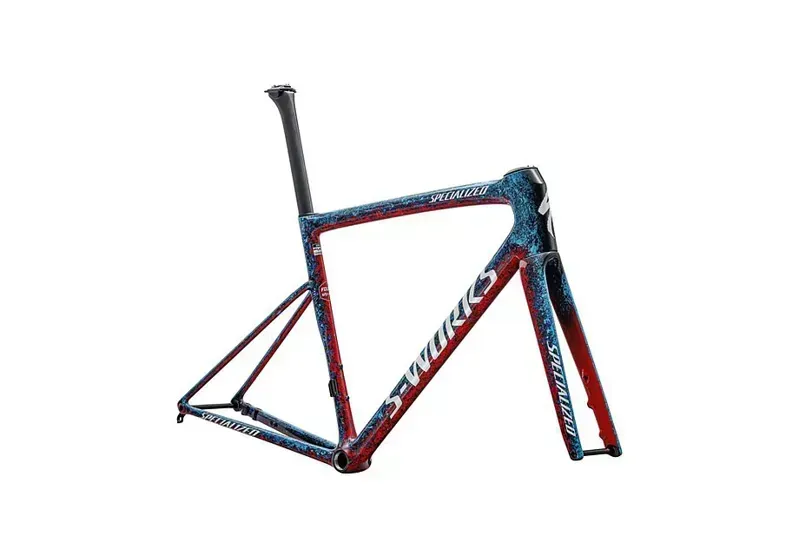 Specialized S-Works Tarmac SL8 Frameset in Blue/Team FDJ Suez-2