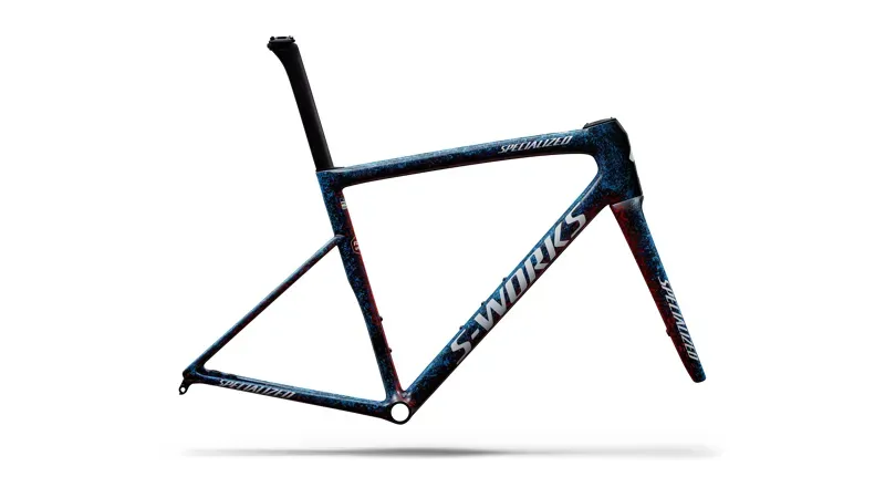 Specialized S-Works Tarmac SL8 Frameset in Blue/Team FDJ Suez-4