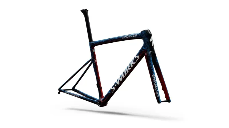 Specialized S-Works Tarmac SL8 Frameset in Blue/Team FDJ Suez-5