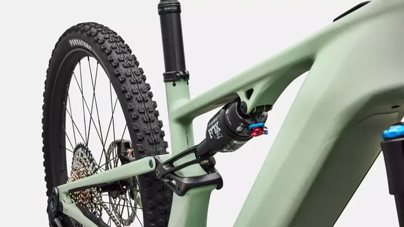 Specialized Turbo Levo R Expert eMountain Bike in Satin Pistachio-5