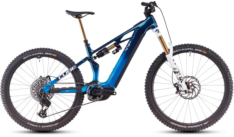 Cube Stereo Hybrid ONE77 HPC AT 800 Carbon Mountain Bike in Actionteam